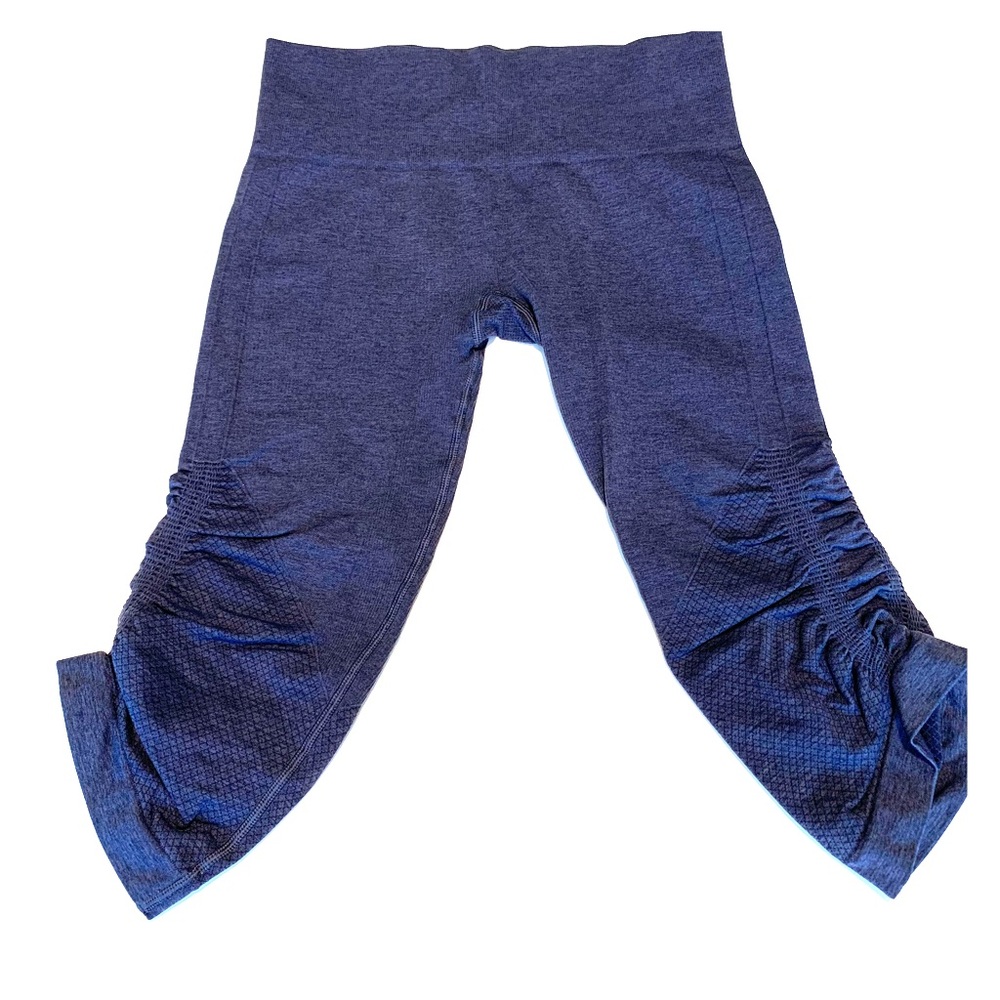 In the flow cropped Lululemon yoga pants